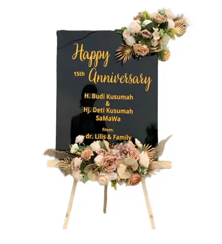 Papan Bunga Akrilik Oksamol